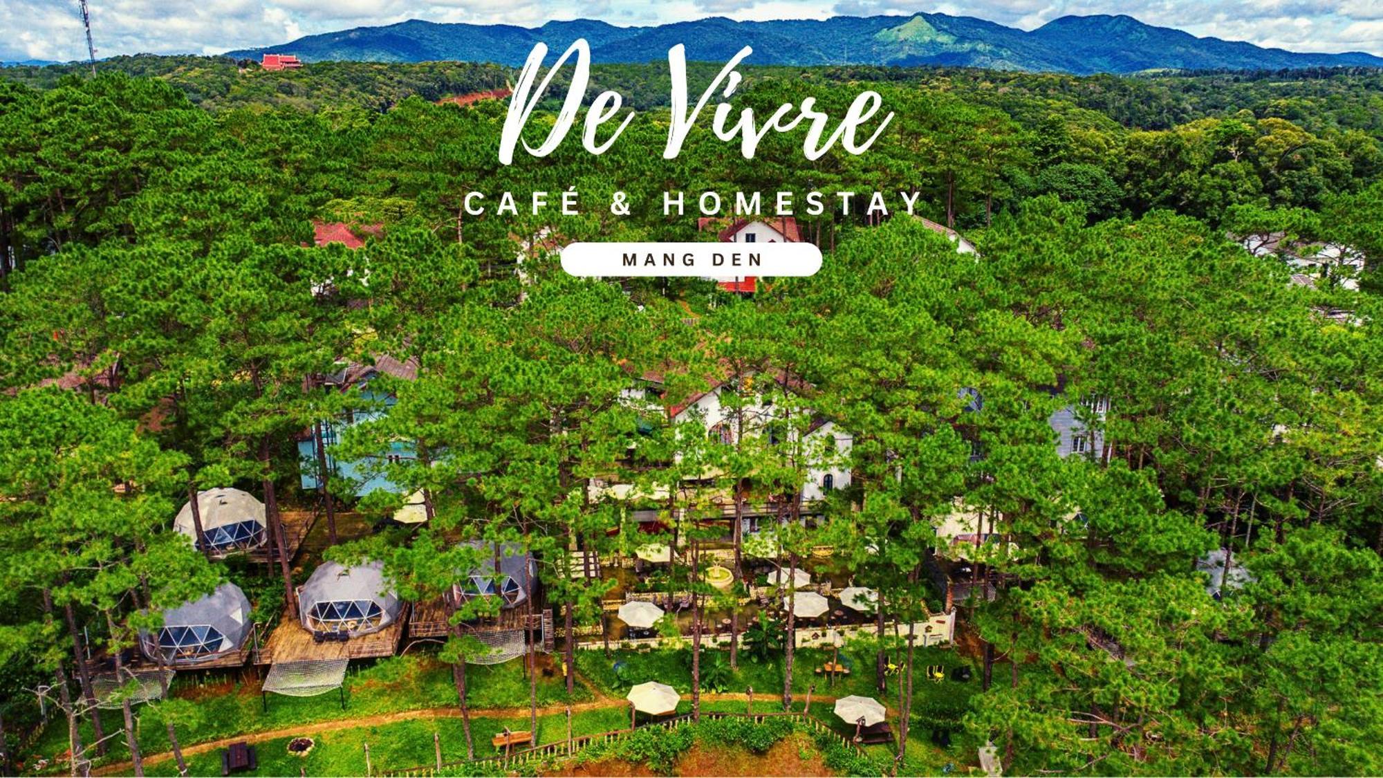 De Vivre Homestay Mang Den Kon Von Kla Exterior photo